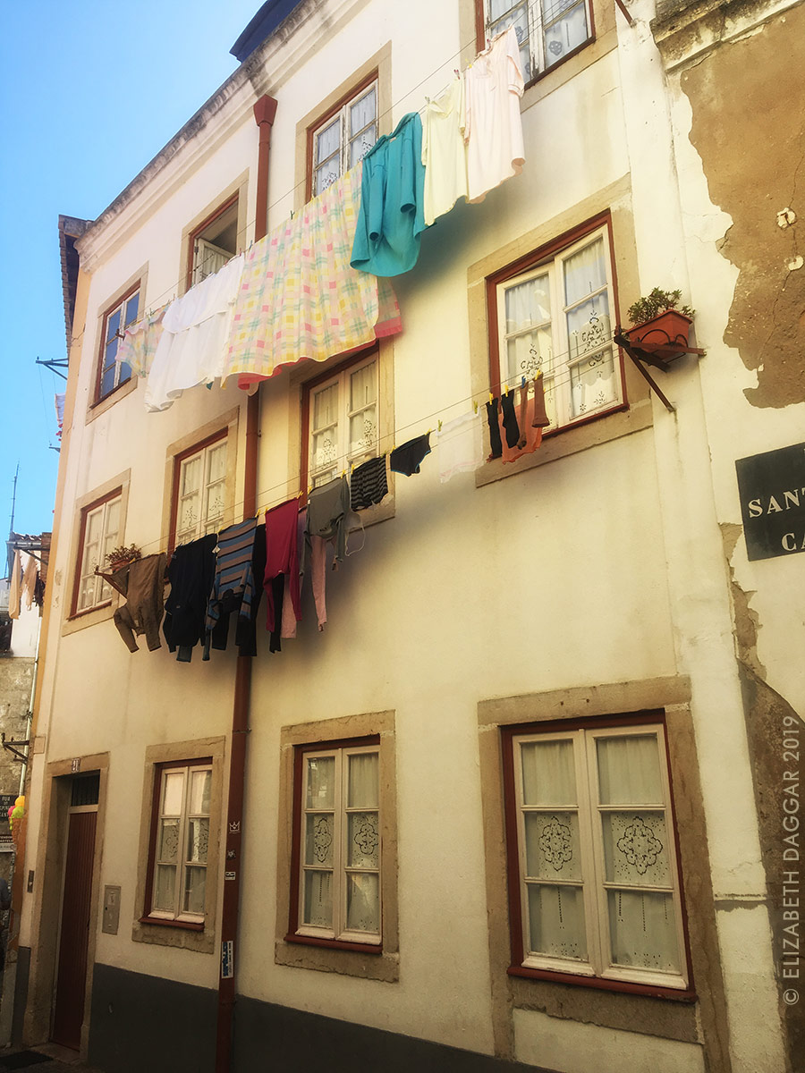 Clothes in the line in Alfama, Lisbon